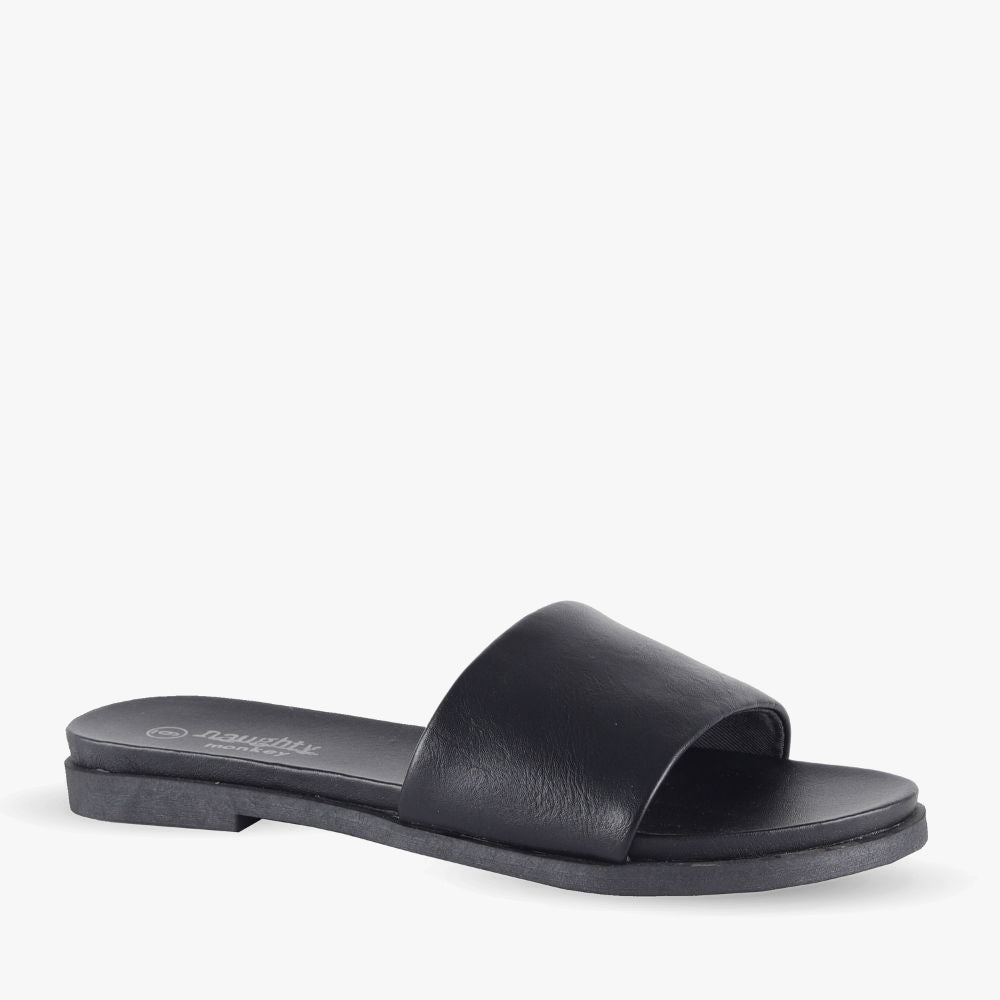 Shoes Naughty Monkey Womens Sandals Letsgo By Naughty Monkey Black